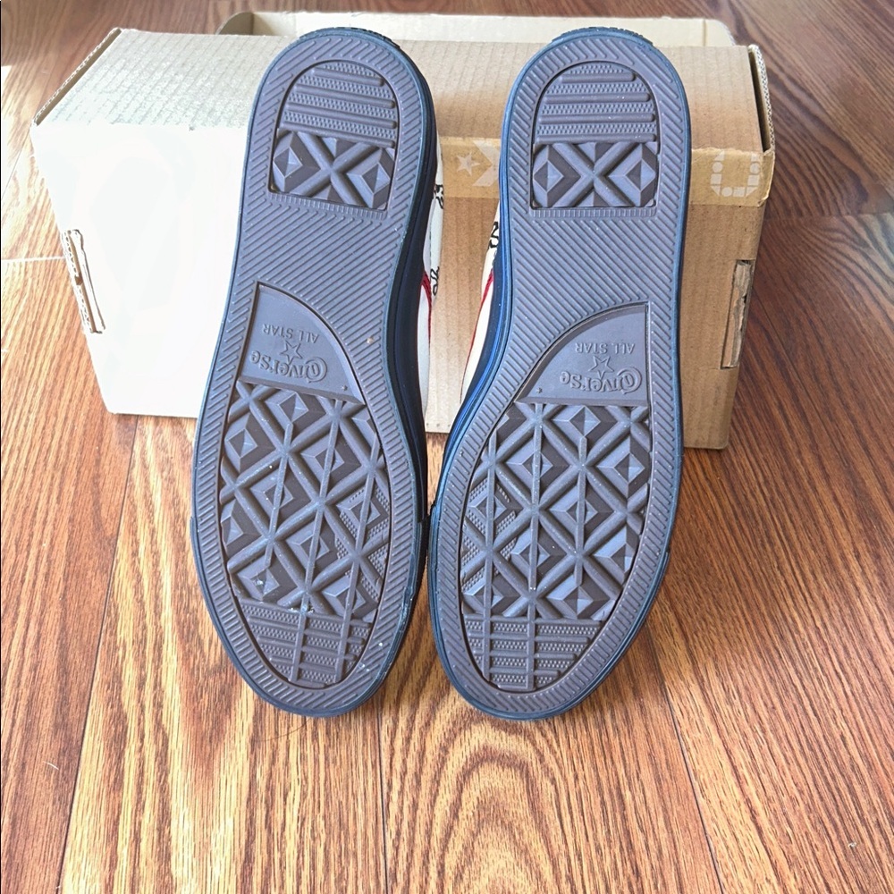 NIB‎ Converse x Peanuts Deck Star Slide RARE Charlie Brown/Linus Unisex M8.5 W10 - Picture 8 of 11